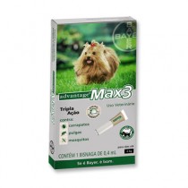 Advantage Max3 Cães - até 4kg 0,4ml